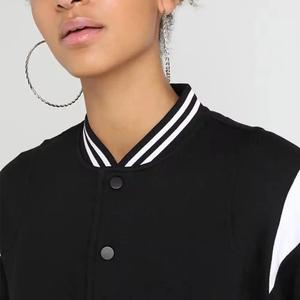 Bfitsportswear Men's Winter Varsity Jacket Polyester/Cotton Blend Quick Dry Color Blocking Design Stand Collar <b>Covered</b> <b>Button</b> - Product Image 5