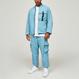 Chaqueta de Invierno Gruesa Casual para Hombre, Resistente al Viento, Exterior de Nailon, Cierre de Cremallera, Forro Acolchado, Uso en Exteriores, Servicio OEM, Transpirable - Product Image 1