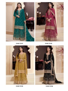 Muy recomendado Salwar Kameez bordado pesado con Diseño de manga elegante disponible a precios asequibles - Product Image 6