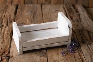 Fotografía de recién nacidos de alta calidad Diseño moderno Cama de madera más barata Cuna de bebé de madera maciza natural/Cama de niños/Cunas de bebé de madera - Product Image 6