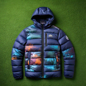 Nouvelle mode 2028 : Vestes matelassées d'hiver personnalisées par sublimation, élégantes et tendance, avec fermeture éclair, vente en gros - Product Image 3