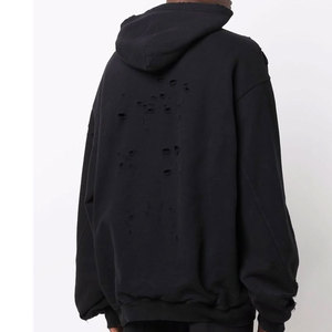 Fabriqué au Pakistan Style urbain d'hiver Vente en gros Sweat-shirts respirants délavés Nouveau design Vente chaude Prix bas Hommes 100% coton - Product Image 5