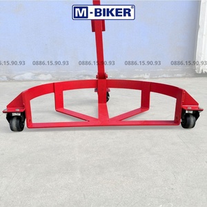 Carretilla para bidones M-Biker de 200 litros con cuatro ruedas, solución de transporte de herramientas industriales segura, rápida y eficiente - Product Image 1