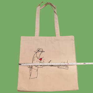 กระเป๋าผ้าฝ้ายออกแบบตามสั่งเป็นมิตรต่อสิ่งแวดล้อมและทนทาน - Product Image 3