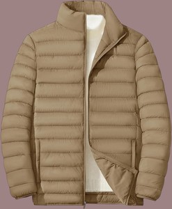 2025 hommes doudounes hiver chaud nouvelle arrivée coupe-vent premium veste matelassée design personnalisé et Logo - Product Image 3