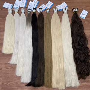 Venta caliente 2025 Producto Extensiones de cabello a granel en varios colores 100% Extensiones de cabello humano vietnamita al por mayor - Product Image 1
