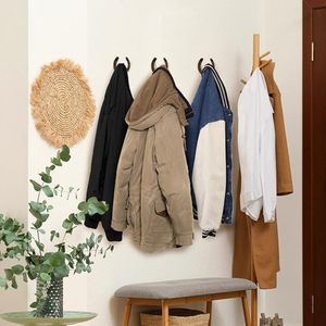 Heavy Duty Coat <b>Hooks</b> <b>Wall</b> Mounted With Screws Retro <b>Hooks</b> Utility <b>Hooks</b> for Coat Scarf Bag Towel <b>Key</b> Cap Hat - Product Image 6
