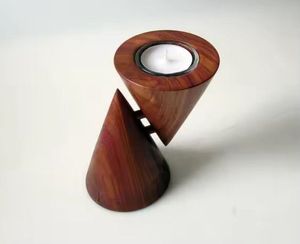Indian Wooden Candle Holder Design Candle <b>Stick</b> Polished Finishing Design T-<b>light</b> Holder - Product Image 5