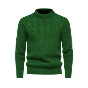 Suéter de Hombre, Personalizable, Tejido de Punto, Cuello Alto, Forrado, Suéteres y Sudaderas, Ajuste Entallado, Suéter de Punto, Sudadera de Alta Calidad - Product Image 2