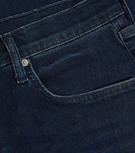 Pantalon en denim bleu pour hommes, style droit décontracté avec design à taille basse, utilisable en toute saison, vente en gros à bas prix sur mesure - Product Image 5