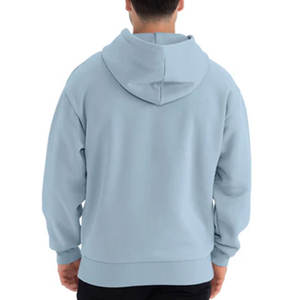 Sweats à capuche surdimensionnés pour hommes Sweatshirt à capuche en coton délavé Baggy Pullover Hoodies Vintage Winter Spring Custom Concevez votre propre sweat à capuche - Product Image 5