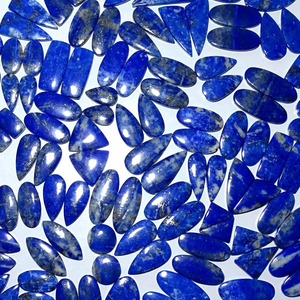 Super Quality Natural <b>Lapis</b> <b>Lazuli</b> Pair Quartz Gemstone Mix Shape and Size for Jewelry Making Cabochon Style - Product Image 2