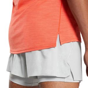 2022 hommes sans manches Fitness débardeur haute qualité Polyester Logo personnalisé respirant uni tricoté Style décontracté course Singlet - Product Image 6