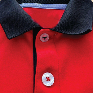 Polo de jacquard informal de alta calidad para hombre, camiseta polo de negocios de manga corta con cuello, polo de golf con botones en la parte superior - Product Image 2