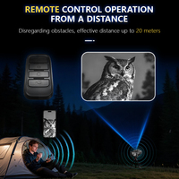 Jumelles de vision nocturne infrarouge numérique pour la chasse, télescope avec télémètre laser, éclairage IR, appareil de vision nocturne