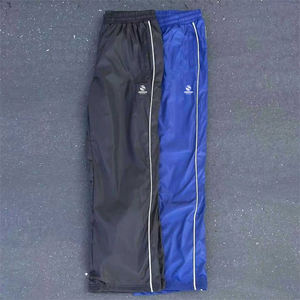 กางเกงวิ่งกันลมกันน้ำเป็นมิตรกับสิ่งแวดล้อมผ้าแคนวาสแห้งเร็วเป็นมิตรกับสิ่งแวดล้อมสำหรับฤดูใบไม้ร่วงมีซิปสำหรับใส่ออกกำลังกายกลางแจ้งสวมใส่สบายๆ - Product Image 6