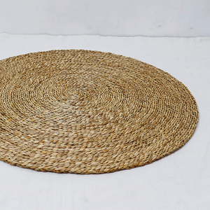 Artex Dong Thap Eco-Friendly Traditional Handmade Water Hyacinth <b>Round</b> <b>Placemat</b> Braided Home Use - Product Image 5