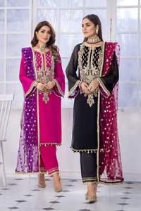 Excellente qualité pakistanaise indienne à prix réduit Taille femmes shalwar kameez robe robe Kuchi Afghani du Pakistan par WS INTNATIONAL - Product Image 5