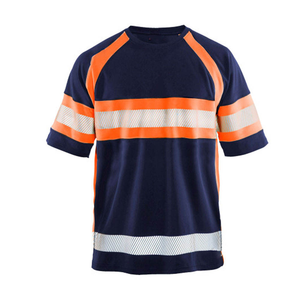 Camiseta de Trabajo para Hombre, Mezcla de Poliéster y Algodón, Uniforme de Seguridad Cómodo, Ropa de Trabajo para Taller - Product Image 1
