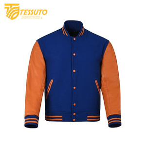 Chaqueta universitaria de estilo universitario de talla grande Vintage de fabricante al por mayor para hombre, ropa de calle informal, abrigo de invierno con letras - Product Image 5