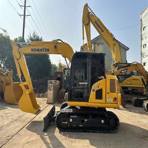 Excavadora Komatsu Pc70-8 Usada Original de 7 Toneladas con Capacidad de Cucharón de 0.37m en Buenas Condiciones para la Venta - Product Image 3
