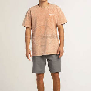 2025 lavage à l'acide t-shirt OEM Style coton lavage à l'acide t-shirt les hommes les plus populaires lavage à l'acide t-shirt à vendre taux de vente entier - Product Image 6