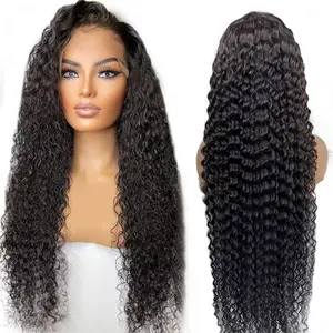 Vente chaude 13X4 Lace Front Wig Meilleures perruques de cheveux humains pour les femmes noires Cheveux bruts vietnamiens