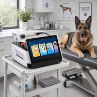 Sistema de Terapia Láser Veterinaria PHOMED CureLight Clase IV para Rehabilitación Animal, Manejo del Dolor y Recuperación Deportiva