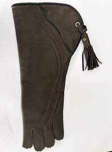 Guantes de cetrería de cuero suave de doble capa para caza salvaje guante de halcón transpirable de talla grande - Product Image 4