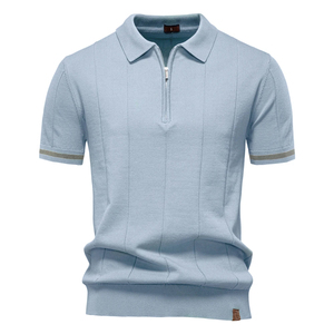 Vêtements de travail XL à séchage rapide sur mesure à manches courtes pour polo T-shirt polo en coton et polyester pour hommes - Product Image 3