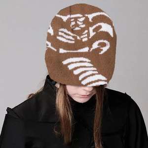 Ribbed Knit Beanie <b>Hat</b> Warm Comfortable Fit Suitable for Cold Weather Sports, <b>Hiking</b> and Daily Casuals - Product Image 2