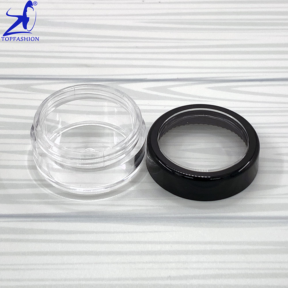 Clear Base Black Rim Window Cap