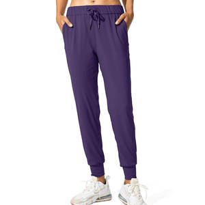 Personalizado Casual Hip Hop Estilo Logo Cómodo Algodón Harem Jogger Pantalones Multicolor Pantalones de chándal Mujeres low Rise joggers - Product Image 3