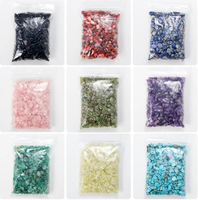 Meilleure qualité Offre Spéciale en vrac naturel en vrac puces de pierres précieuses écrasées puce de cristal en boule cadeau de meilleure qualité