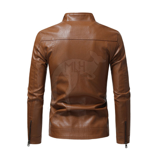 Design Your Own <b>Leather</b> Fashion <b>Jackets</b> High Quality Men <b>Leather</b> <b>Jacket</b> In Best Price <b>Long</b> Sleeve <b>Leather</b> <b>jacket</b> - Product Image 1