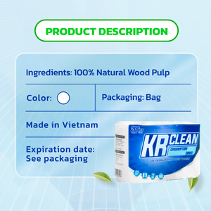 ผ้าเช็ดทำความสะอาดแบบไม่ถักทอ KrClean 400 ชิ้น ขนาดสั่งทำได้ ย่อยสลายได้ทางชีวภาพ ใช้แล้วทิ้ง เหมาะสำหรับแม่และเด็ก - Product Image 3