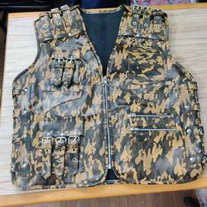 Chaleco de Cuero para Hombre, Diseño Moderno, 100% Transpirable, de Buena Calidad, Estilo Motero - Product Image 2