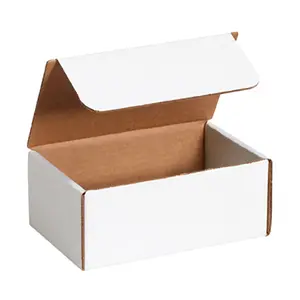 回收定制印刷瓦楞纸箱定制标志纸板邮件箱廉价服装包装纸板邮件箱