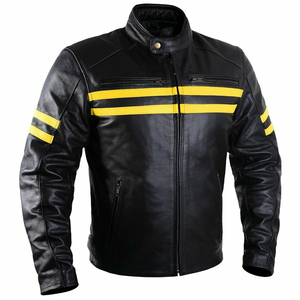 Veste de moto sur mesure avec logo personnalisé, couleur unie, confortable, meilleurs prix raisonnables, manches longues, veste de moto à vendre - Product Image 1