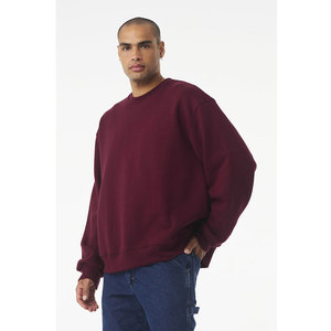 Sweat-shirt d'hiver BELLA + CANVAS pour femmes et unisexe, col rond classique, 100% coton, coupe ample, style Y2K - Product Image 3