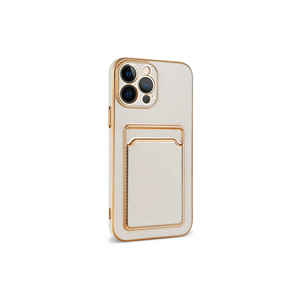 Netzy Luxury Silicone <b>Card</b> Holder Case for iPhone 12 Pro Max Premium Shockproof Protective Back Cover Model 14 Plus - Product Image 2