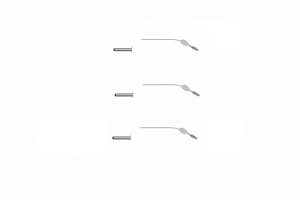 Tube d'aspiration chirurgical à commande par le doigt avec stylet 100 mm, différentes tailles - Product Image 4