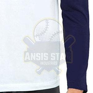 เสื้อแขนยาวสำหรับผู้ชายเสื้อยืดแขนยาวดีไซน์ใหม่ - Product Image 5
