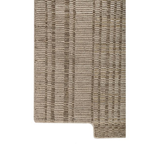 Alfombra de Lana Tejida a Mano Contour Gold, Diseño Oriental a Rayas, Estilo Boho, para Dormitorio de Adolescentes, Sala de Estar, Hecha a Mano, Hwl-448 - Product Image 4