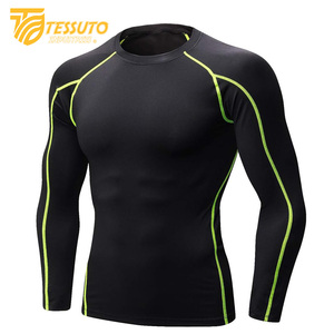 Jogging Wear Men's Gym Sports Summer <b>Short</b> Sleeve Lightweight <b>Compression</b> Breathable Quick Dry T-Shirt Running Yoga Fitness - Product Image 3