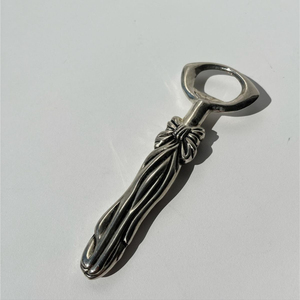 Vintage Solid Brass Tennis Racket <b>Bottle</b> <b>Opener</b> Unique Metal Barware Accessory Pineapple Traders Home Decor Gift Lowest Price - Product Image 4