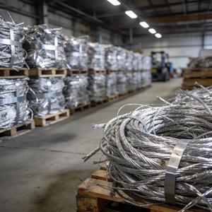 Chatarra de Alambre de Aluminio 6063 de Alta Pureza, Alambre Plateado Brillante en Pacas, Grado de Exportación para Aplicaciones de Fundición de Aleaciones - Product Image 2