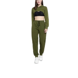 Sudadera corta con capucha personalizada para mujer, sudaderas y sudaderas informales para mujer, Sudadera con capucha extragrande para mujer de BD - Product Image 5