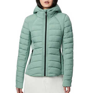 Chaquetas Acolchadas Ligeras y Transpirables Personalizadas 2025 para Mujer, Chaquetas Acolchadas con Cierre de Cremallera y Estilo Casual para Uso en Exteriores - Product Image 1