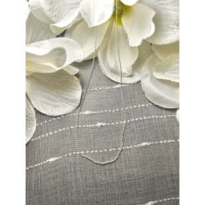 Collar de Plata de Ley de 1 mm de Grosor Hecho a Mano por los Navajo - Joyería Coleccionable Cultural - Product Image 1